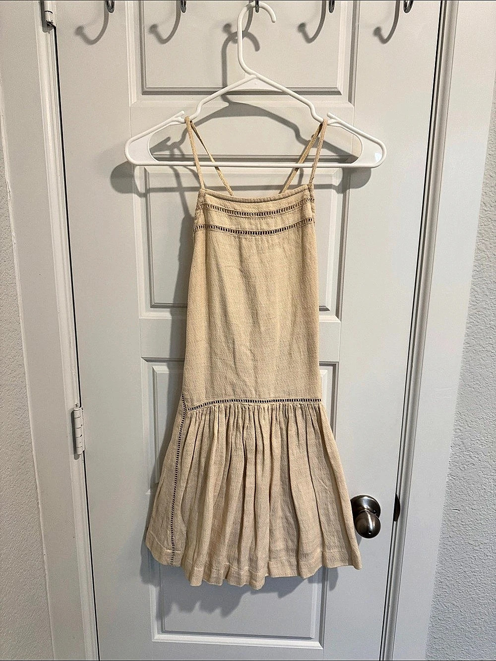 Beige Mini Dress Like New